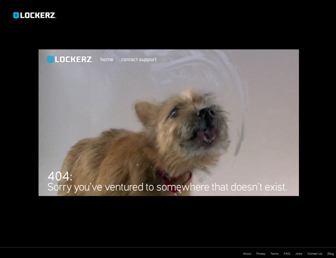 LOCKERZ エラーページ その2
