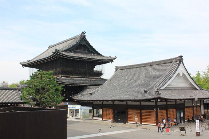 東本願寺の中