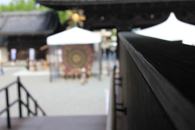 東本願寺のてすり