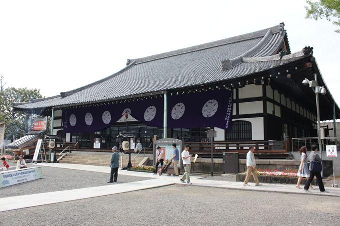 東本願寺の一角