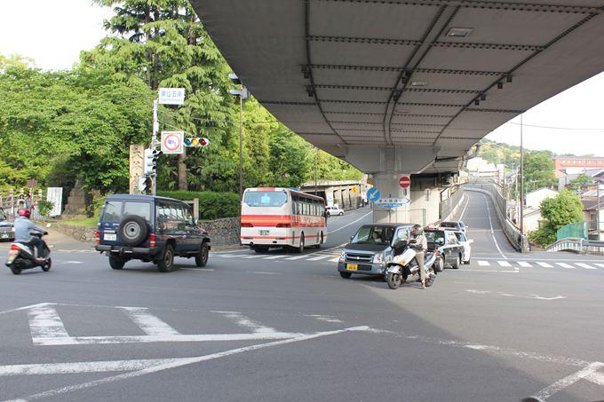東山五条の交差点