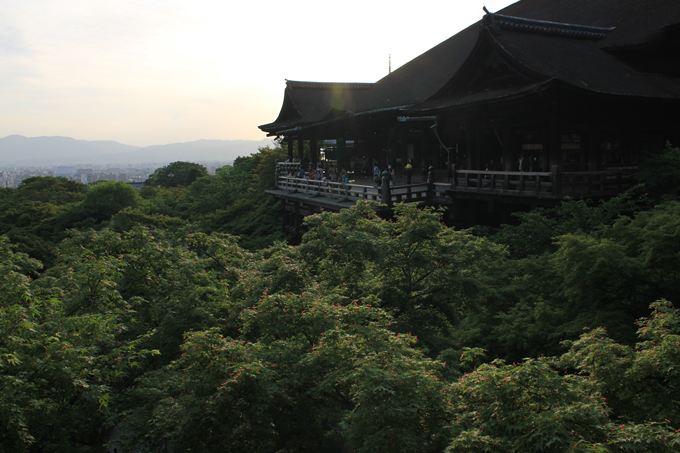 清水寺 奥の院からの風景